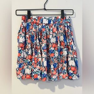 Aeropostale Floral Mini Skirt